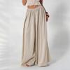 Nowa Moda Damska Odzież Nowe Elastyczne Codzienne Jednokolorowe Szerokie Luźne Spodnie