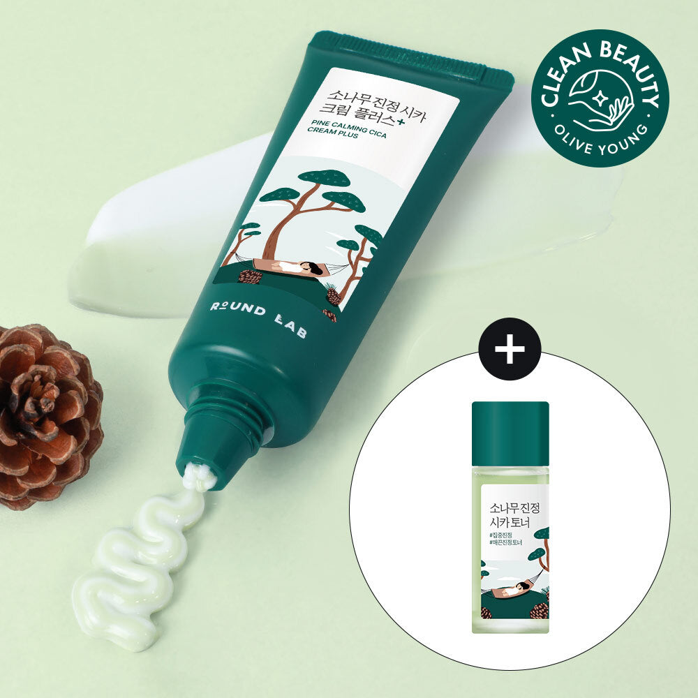 ROUND LAB Pine Calming Cica Cream Plus 60ml (+20ml)