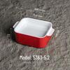 Keramik drehbares Hot Pot Servierplatten-Set