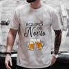 Spanish Evg Team Groom Man T-shirt Boyfriend Single Farewell Oversized Clothing Bachelor Party Beer Graphic Tops Wedding Tees