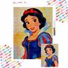 Snow White Diamond Painting Mosaic Painting Art Kit Handmade DIY Home Decor