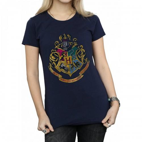 

Harry Potter Womens/Ladies Hogwarts Houses Cotton Boyfriend T-Shirt M