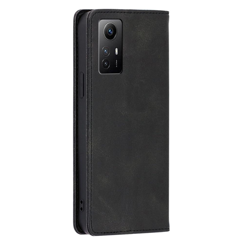 For Xiaomi Redmi Note 12S 4G PU Leather Wallet Case Calf Texture Phone Stand Cover