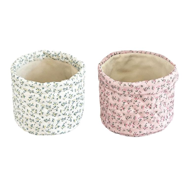 Practical Floral Cosmetic Case Keep Your Table Tidying While Traveling Or Home Decoration