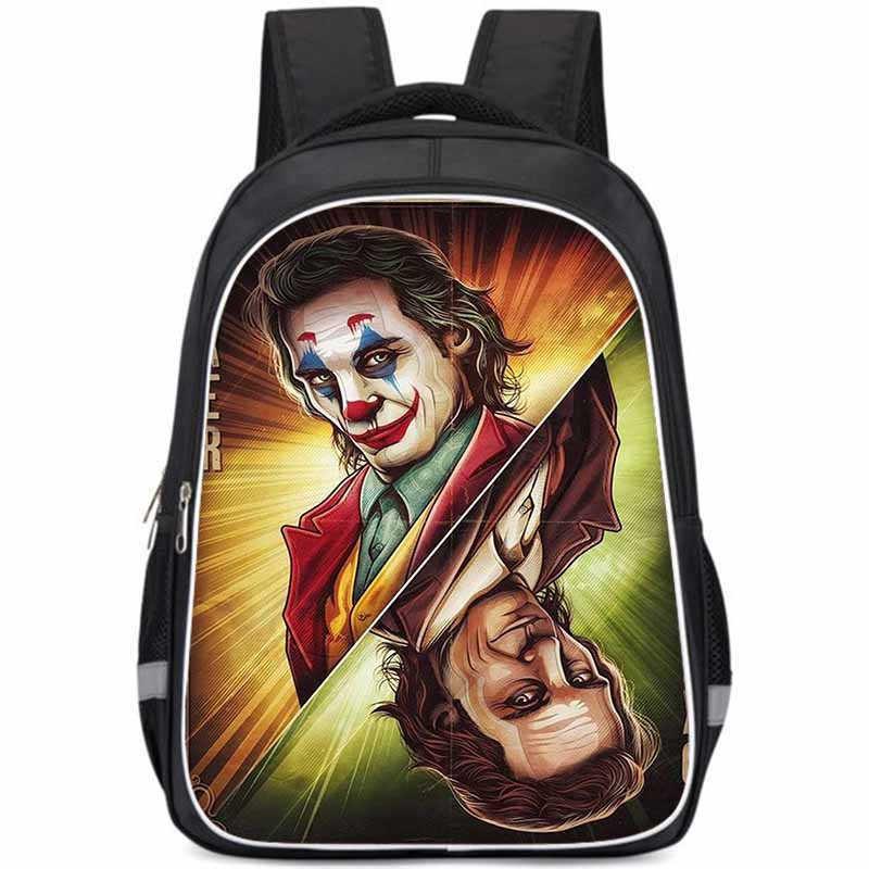 

Spacious 3d Clown Kids Backpack Lightweight Oxford Cloth School Bag 1,Small