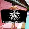 GUN Smith Wesson Microfiber Beach Towel Absorbent Quick Dry Soft Yoga Swimming Resort Mountain Climbing Towel