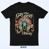 Gay The Pray Away Arco-Íris Engraçado Meme Sapos Orgulho LGBT LGBTQ Camiseta