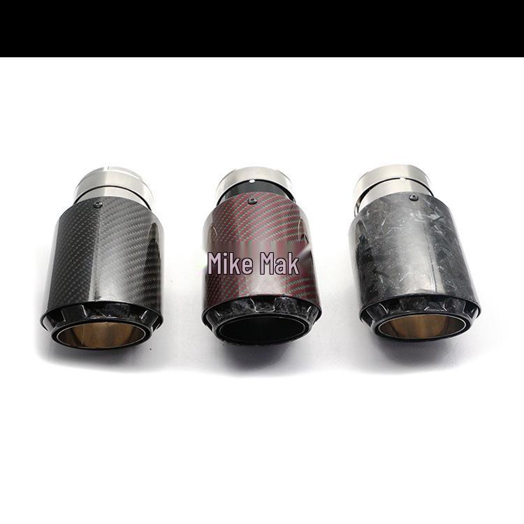 Cayenne-Style Carbon Fiber Exhaust Tailpipe for Various Cars