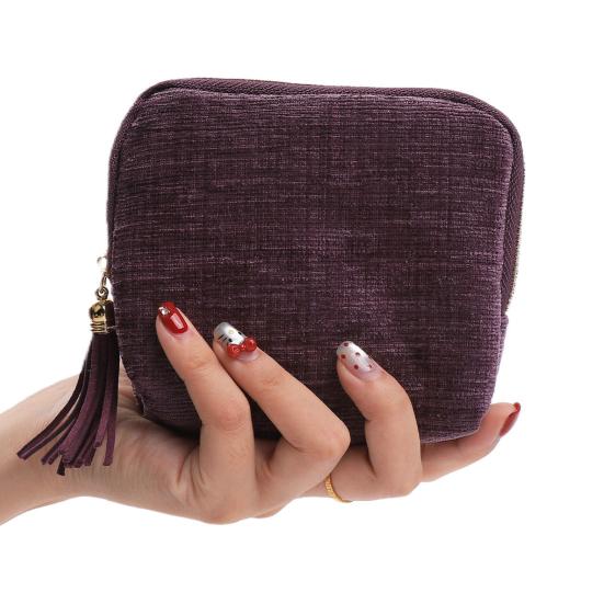 Sac à Bijoux Grande Capacité Fermeture Éclair Portable Organisateur de Bijoux de Voyage Multi-Compartiments Pochette de Rangement pour Bijoux