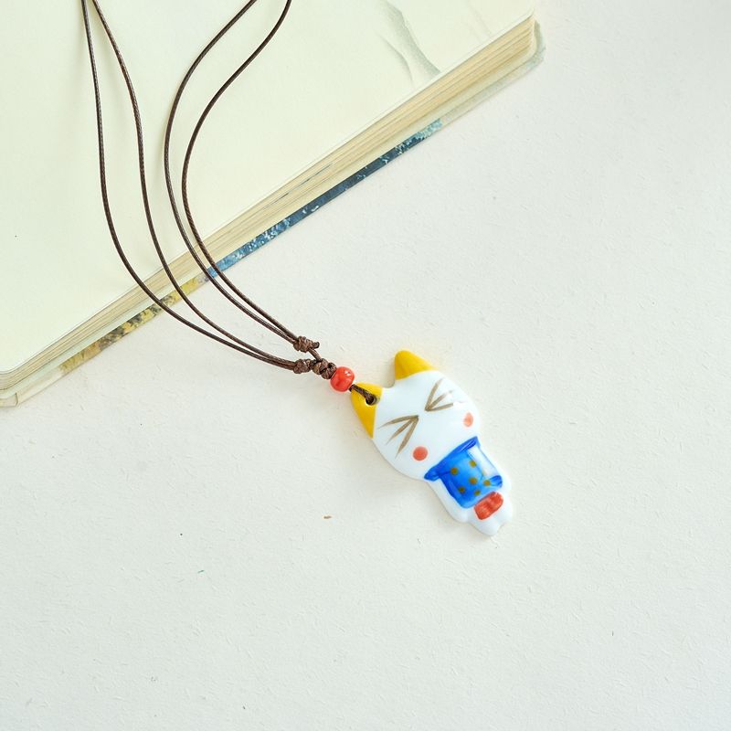 

Цзиндэчжэнь Керамика Милый Мультяшный Цепочка-свитер Женские Аксессуары XL0003 Cat