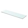 VidaXL Panneaux d'étagère 2 pcs Verre Transparent 70 x 20 cm