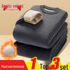 Men's Fleece-Lined Thermal Underwear Set