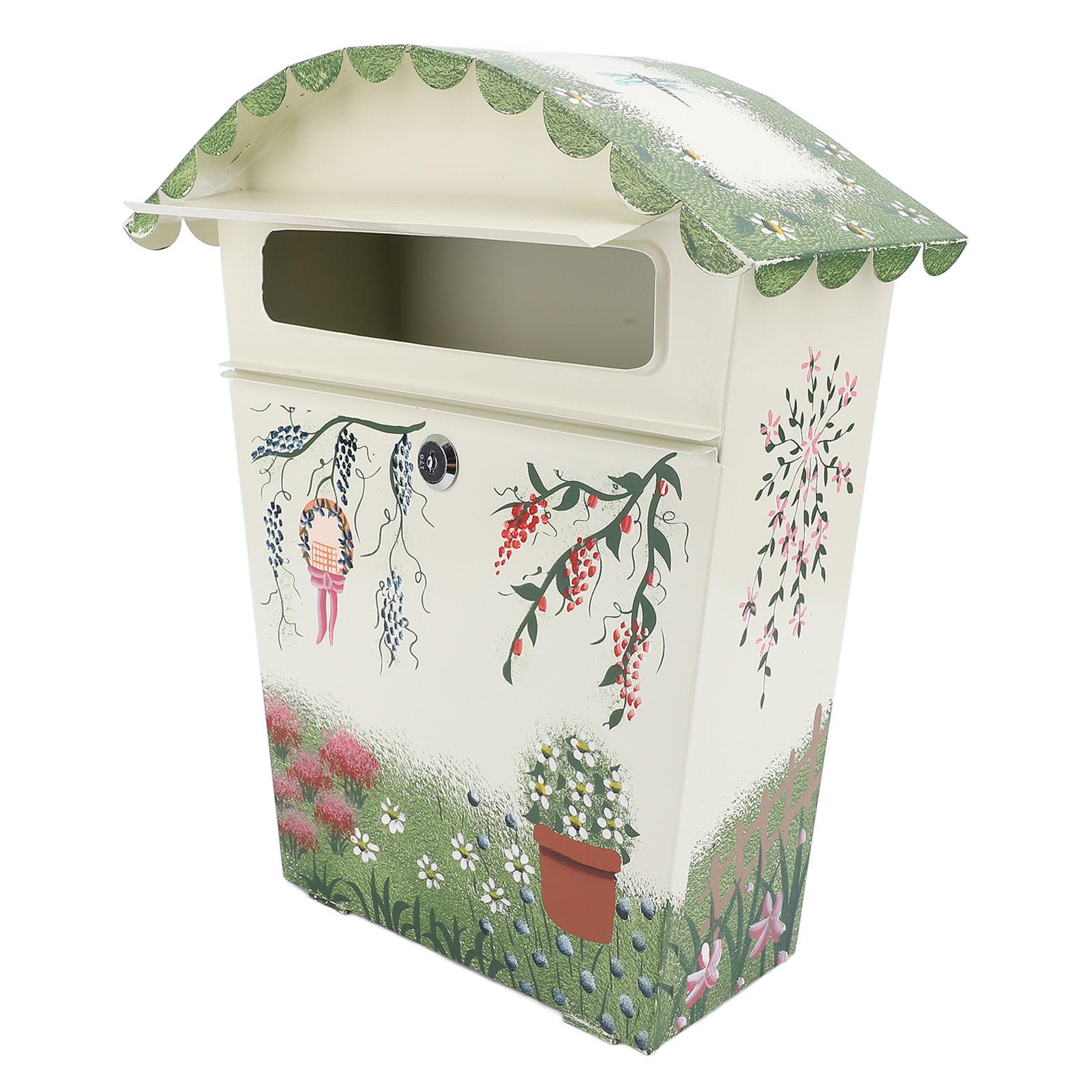 Vintage Post Box with Lock Key