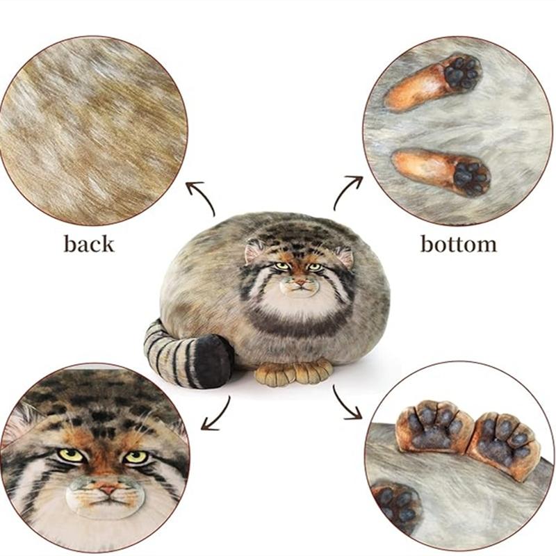 35cm Cat Stuffed Animal Girls Soft Plush Pillow Birthday Gift for Kids Boys