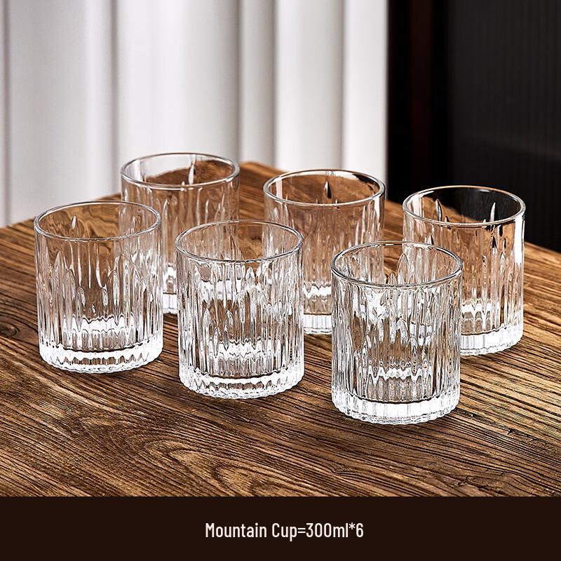 Crystal Clear Mountain Glass Set