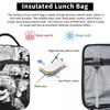 Satoru Gojo Anime Japanischer Manga Isolierte Lunchtasche für Kinder Schul-Kühltasche Thermische Lebensmittelbox Tragbare Lunchboxen Behälter