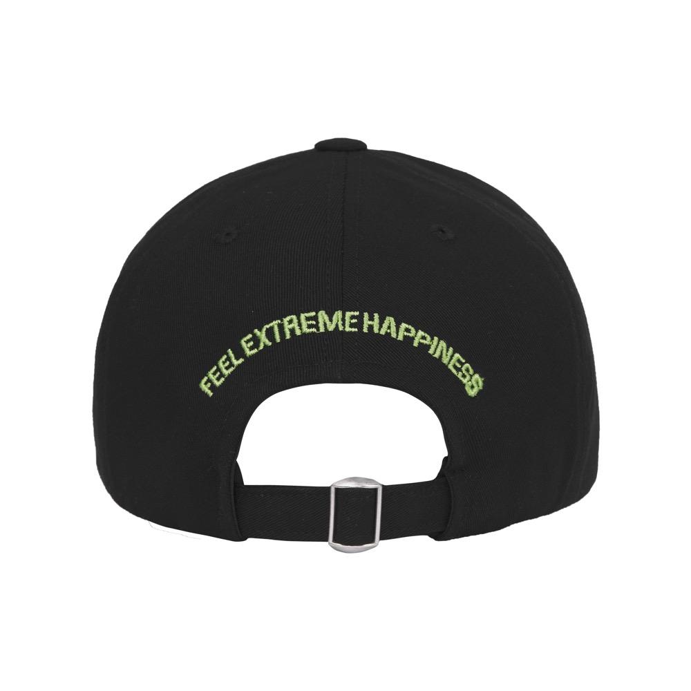 HANGOUT Mojito Vertical Logo Cap (Black)