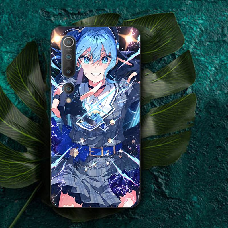 Hoshimachi Suisei Anime Phone Case for Redmi Note 8 7 9 4 6 pro max T X 5A 3 10 lite pro