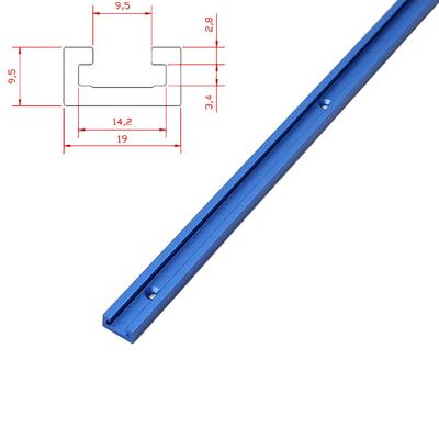 1Pc 19/30/45/75Type T-tracks T-Slot Aluminium Alloy Miter Track Jig Miter Bar Slider Table Saw Router Table DIY Woodworking Tool