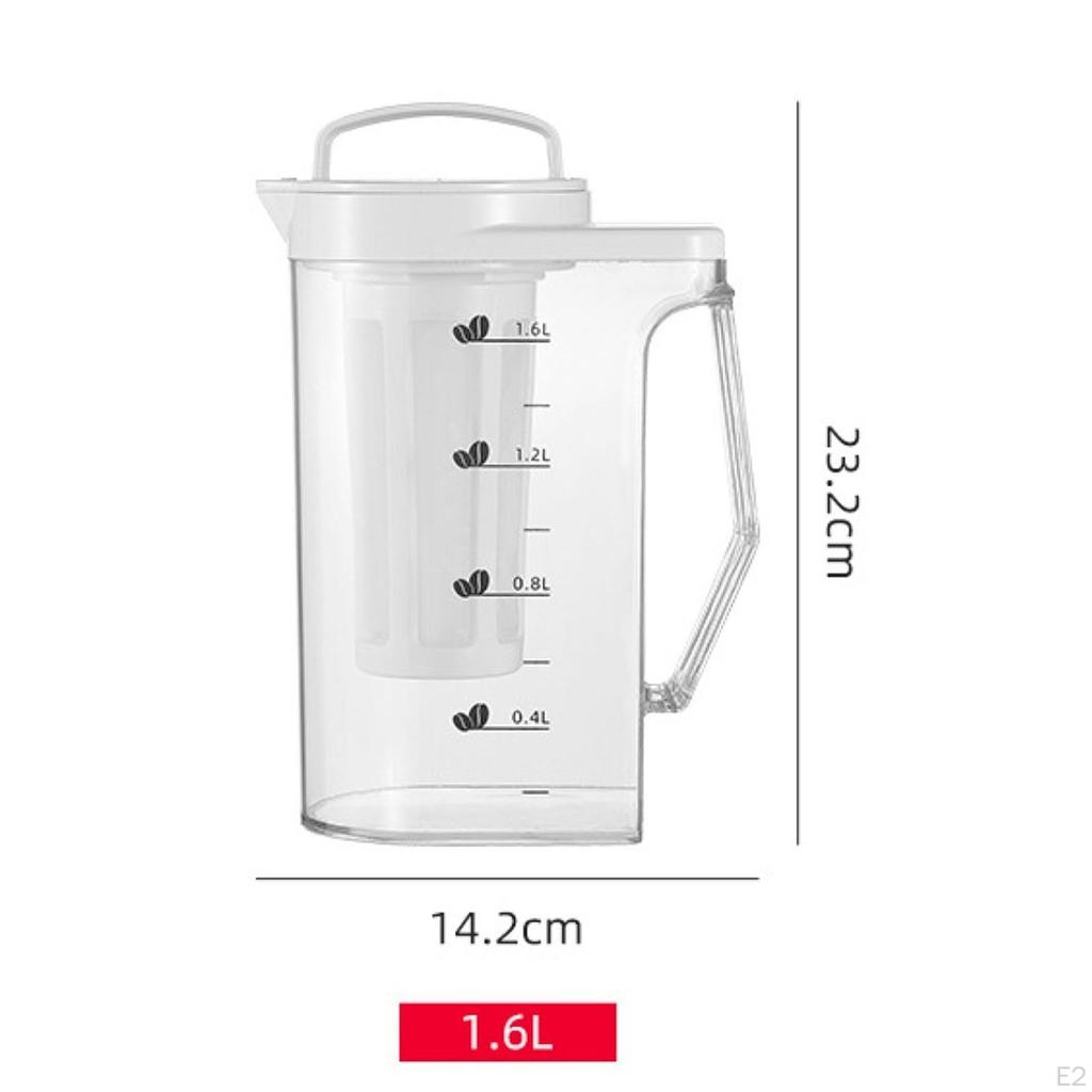 Cold Brew Coffee Maker Brewer Ice Tea Kettle Multipurpose Iced