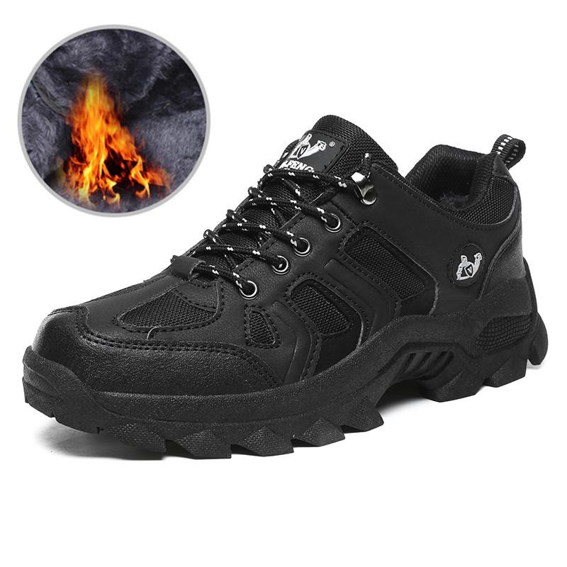 New Autumn and Winter Men's Shoes Outdoor Hiking Shoes Men's Breathable Sports Shoes Waterproof and Non-slip Leisure Travel