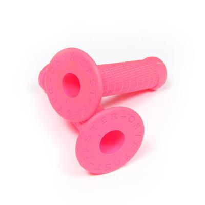 Jeu de poignées de moto Onyx de 2 pièces Rose