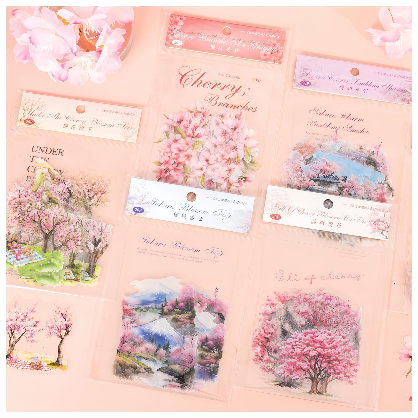 

Мишкепаа Материал для коллажа Стикеры для коллажа Смартфон Корейский Большой Вишня Вишня Фудзи Ассортимент, Ретро, Девичий, Стильный, Милый,