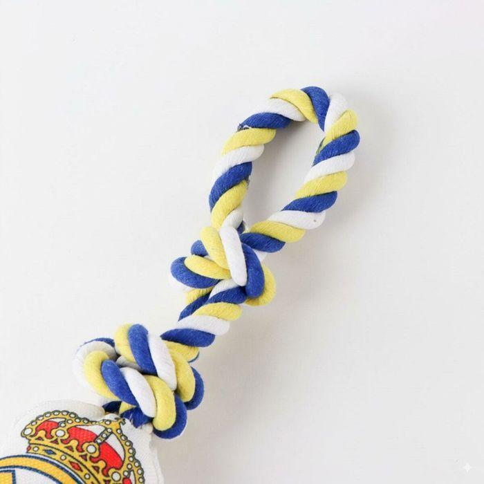 Jouet pour chien - Real Madrid C.F. - Corde - Blanc - 15 x 33 x 10 cm