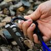 4Pcs High Strength Tent Elastic Rope Cord Hook Fixing Cords String with Carabiner  Survival