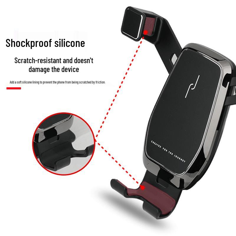 Wireless Charging Phone Mount for 13-21 Ford Kuga: Navigation Holder