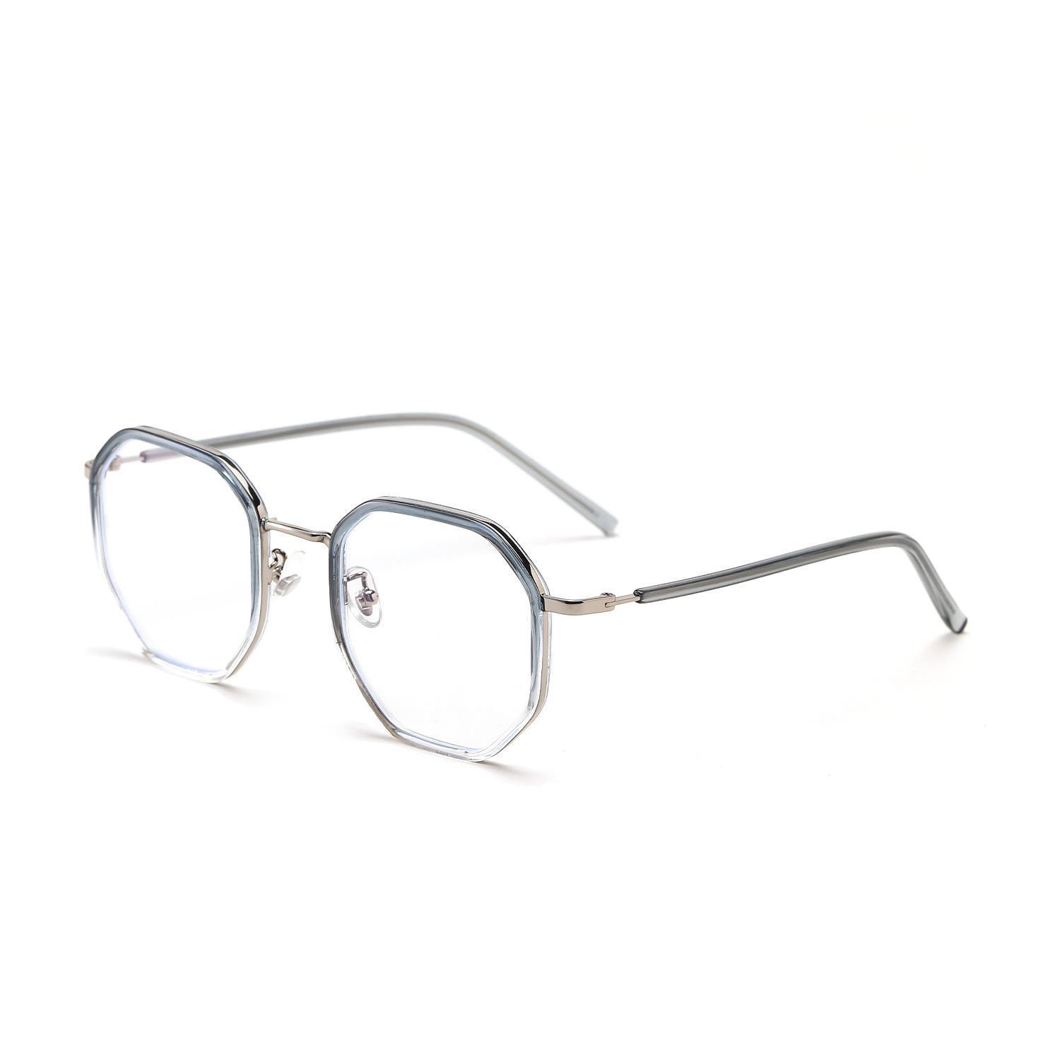 

Очки 82038 Многоугольная Маленькая Оправа Студенческие Плоские Зеркала, Можно Комбинировать с Очками