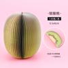 1Pcs/130sheet Korean Merchandise Feng Shui Fruit Three-dimensional Sticky Note Book Creative Be Ordered with Sticky Note Paper