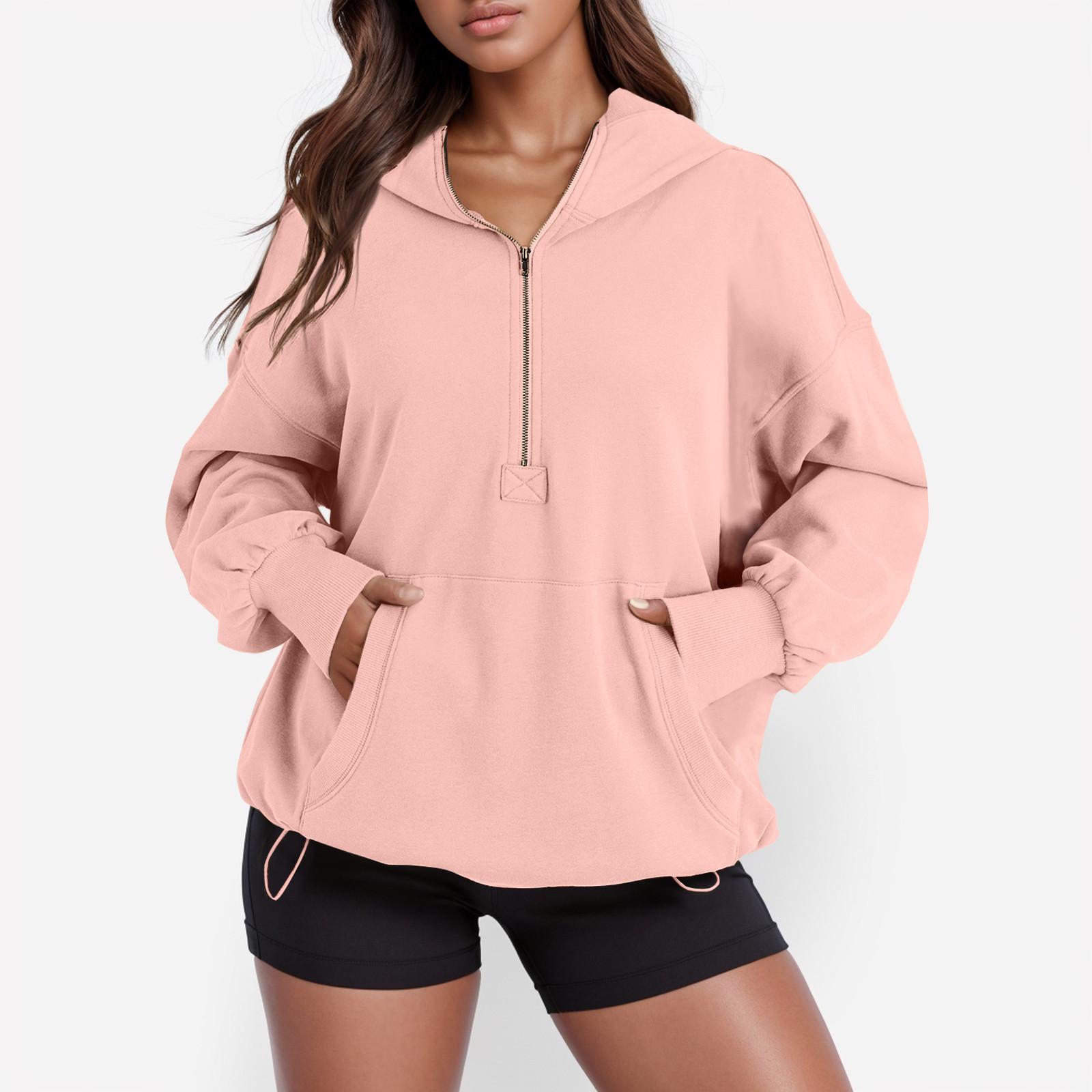 

Толстовки для девочек-подростков с длинным рукавом и принтом букв, повседневные графические толстовки с капюшоном, пуловер с завязками, симпатичная толстовка большого размера XXL розовый