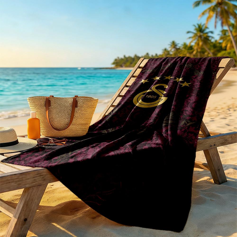 Galatasaray Beach Towel Soft Durable Quick-Dry Comfortable Lightweight