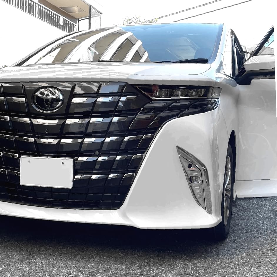 CGP Chrome Front Fog Cover Garnish for Toyota Alphard 40 Series (CGP-HW05-T13804A)