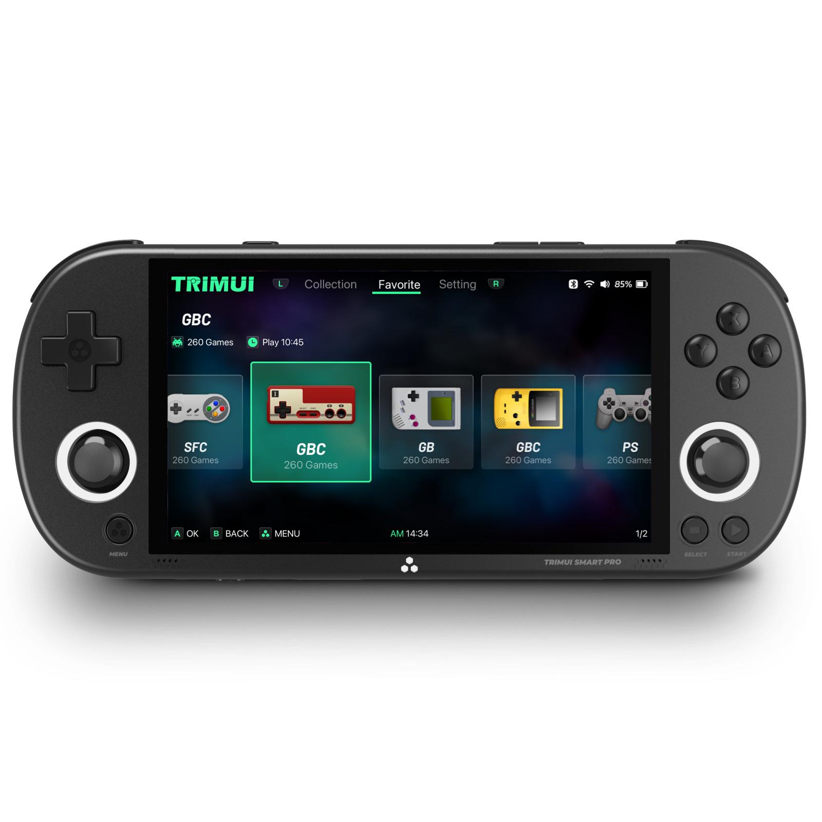 TRIMUI Smart Pro Atvērtā Koda Rokas
