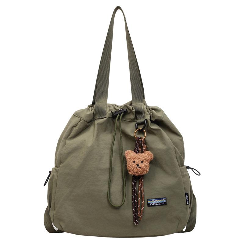 Schoolbag backpack messenger bag dual-purpose two-in-one new model, popular this year, women's backpack travel light travel large capacity