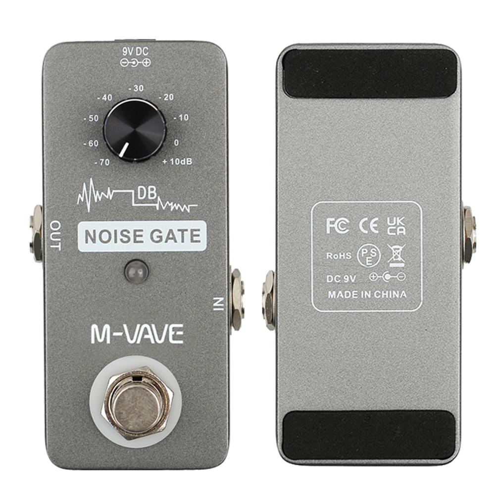 

M-VAVE Electric Guitar Effect Pedal NOISE GATE Pedal NOISE GATE Effect True Bypass Zinc Alloy Shell Guitar Accessories
