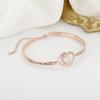 Heart-Infinite Rhinestone Bracelet - European & American Style