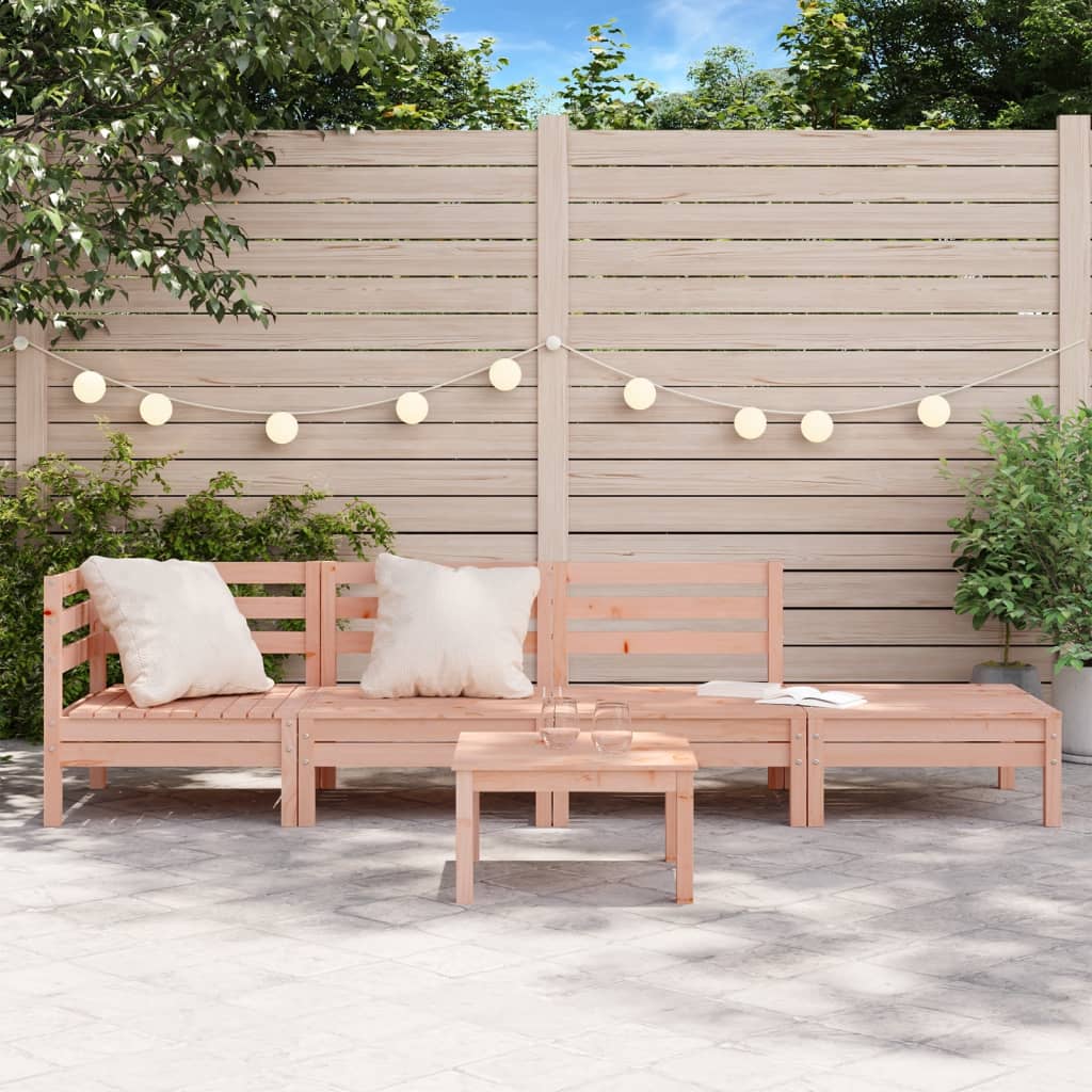 Vidaxl Ogrodowa Sofa 4-Osobowa, Lite Drewno Daglezjowe