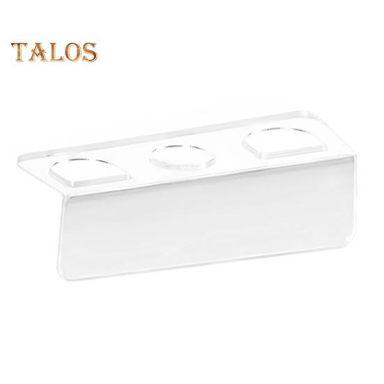 

Настенный акриловый держатель для расчесок, простая установка, компактный дизайн, органайзер для инструментов для волос, настенный держатель для расчесок чистый