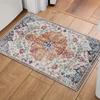 Tappeti Boho Vintage Lavabili Antiscivolo Tappeto da Area Corridoio Fattoria Camera da Letto Cucina Soggiorno Tappeto per Pavimento Contemporaneo