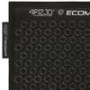 4FIZJO ECO Acupressure Mat with Buckwheat Hulls and a Pillow, Black