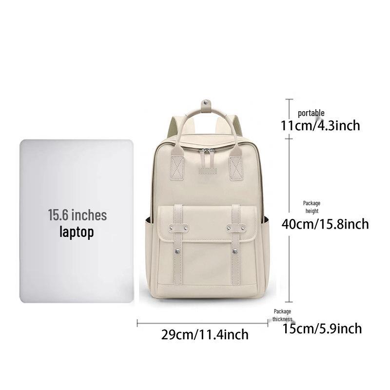 Women's Large Capacity Multi-Compartment Travel Backpack for Daily Commute and Laptop Storage