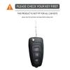 3 Button Silicone Car Remote Key Fob Cover Case For Ford Ranger C-Max S-Max Focus MK3 Galaxy Mondeo Transit Tourneo Custom