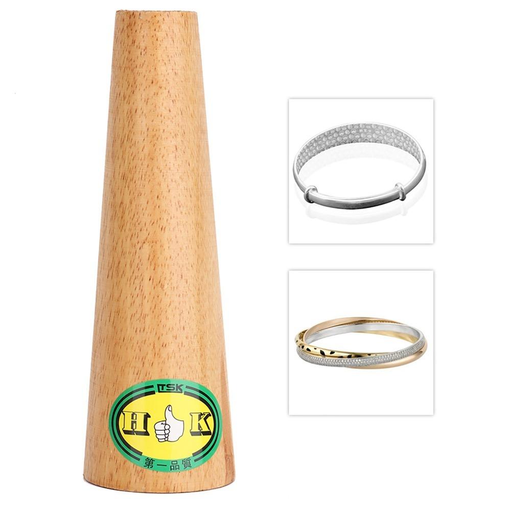 Metal Forming Wooden Bangle Mandrel Round Shape Bracelet Adjuster  Bracelet Adjusting