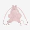 Pleatsmama Glitter Pale Pink New Bow Backpack