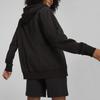 Puma Solid Color Casual Loose Zip-Up Hoodie Unisex hoodies Black 624247-01