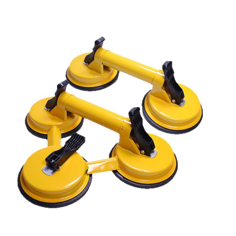 Heavy-Duty Double/Triple-Claw Iron Suction Lifter for Glass and Tile