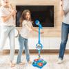 Kids Microphone With Light Stand Toy,Height-adjustable Microphone,Brain-Training Educational Toys Birthday Gift for Girl Boy